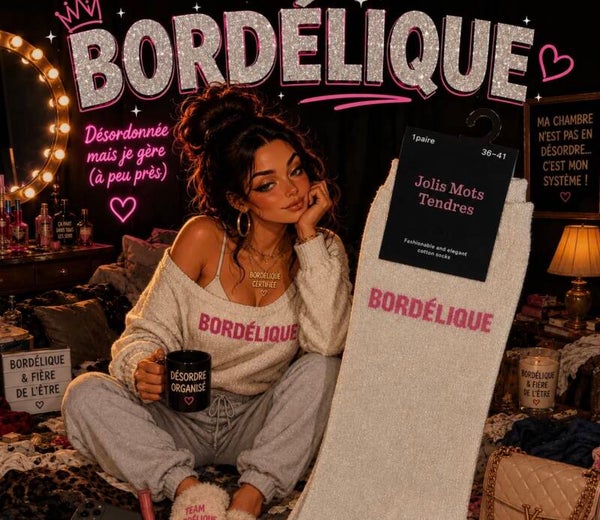 Chaussettes à paillettes BORDELIQUE
