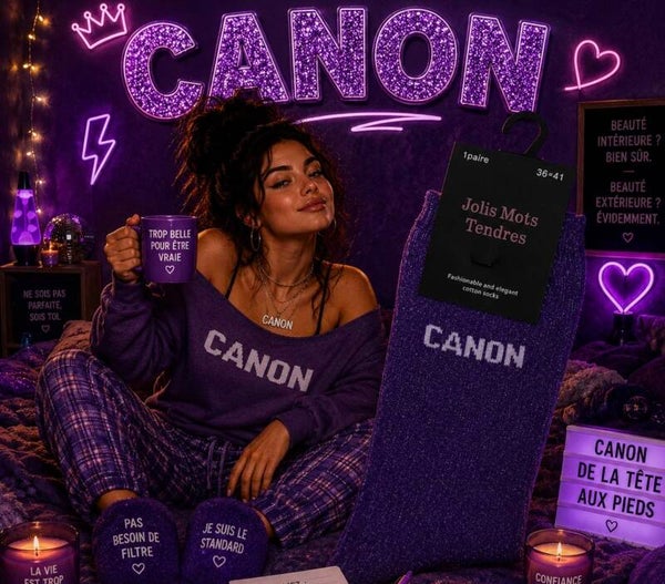 Chaussettes à paillettes CANON
