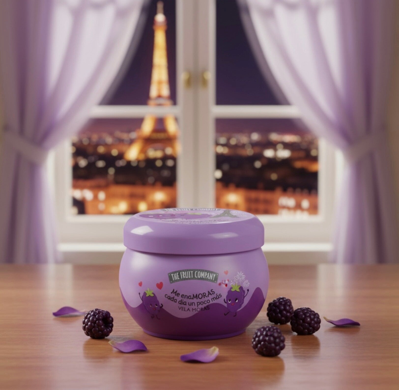 Bougie à la mûre