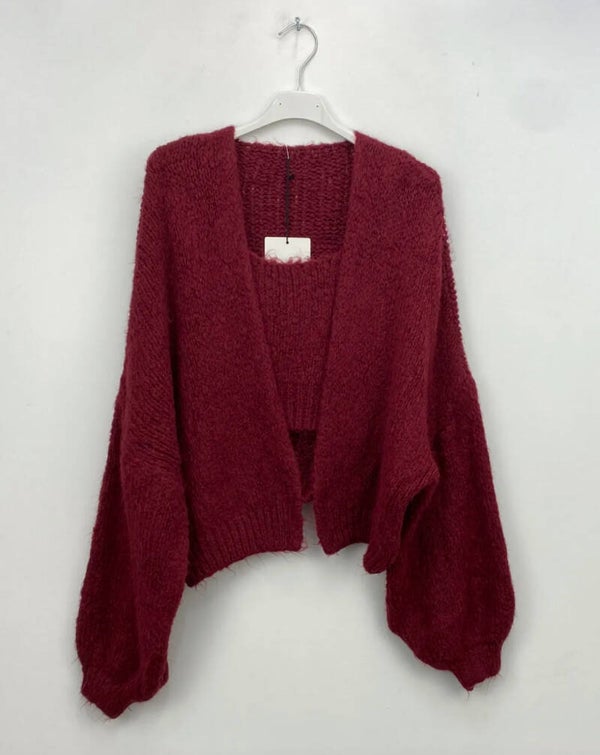 Gilet et crop top COSY