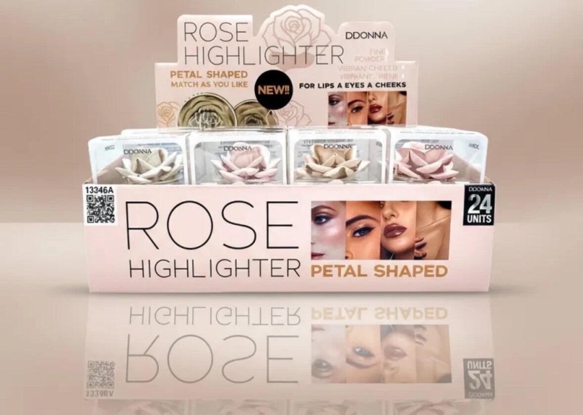 Highlighter en forme de rose