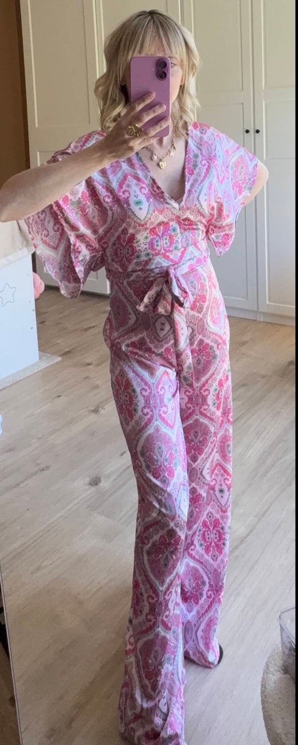 Combien légère rose