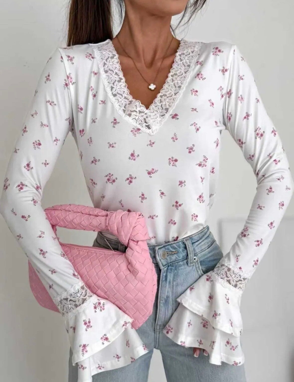 Top manches volants Daphné