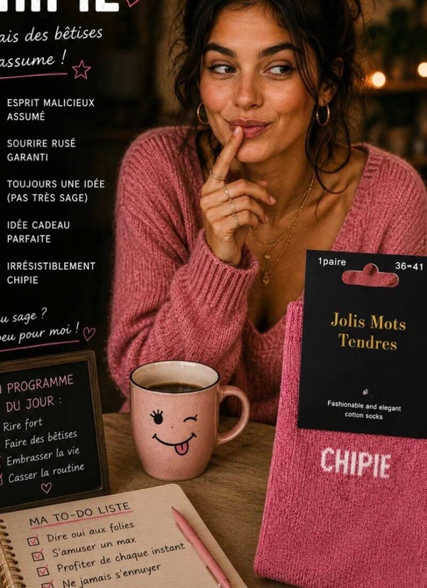 Chaussettes à paillettes Chipie