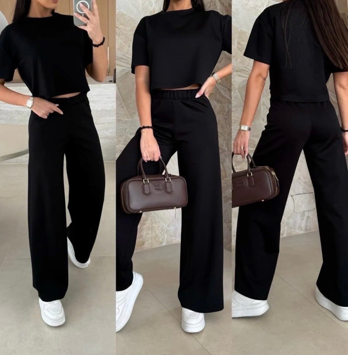 Ensemble comfy noir