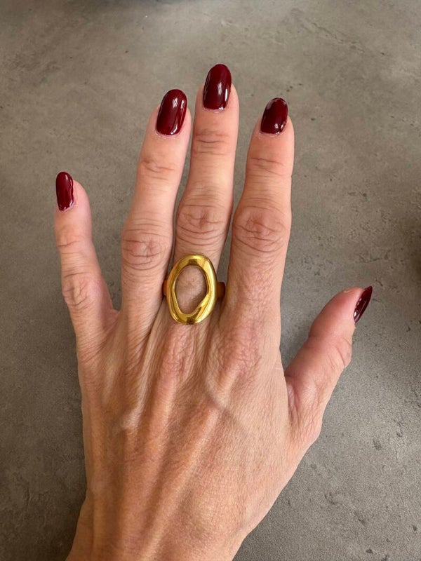 Bague ovale