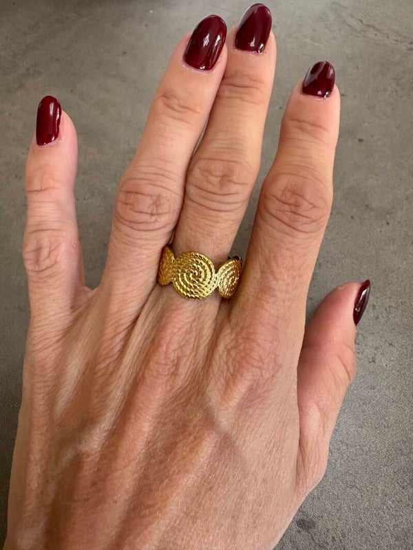 Bague spirale