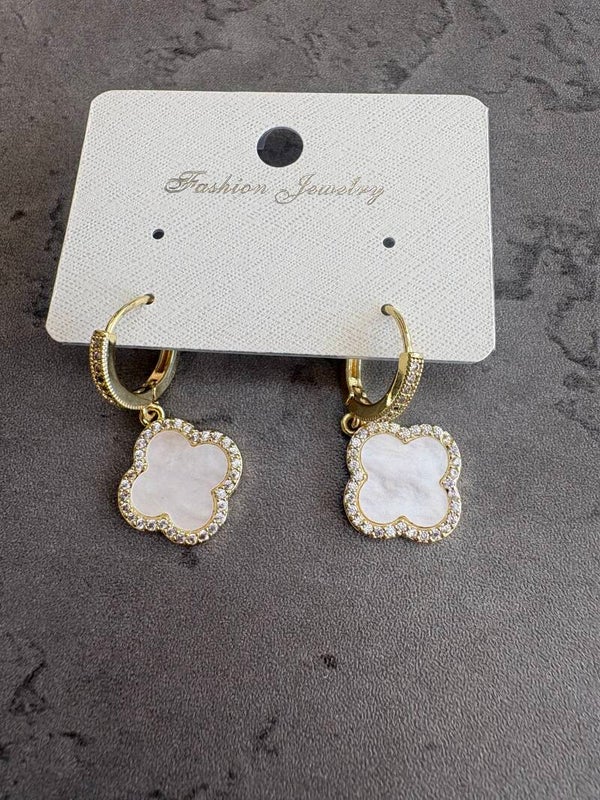 Boucles d’oreilles trèfles