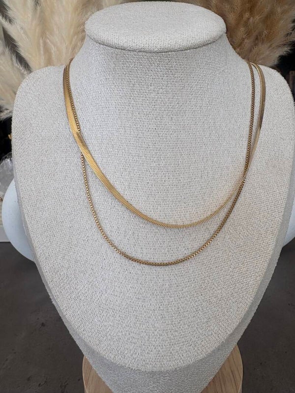 Collier double rang