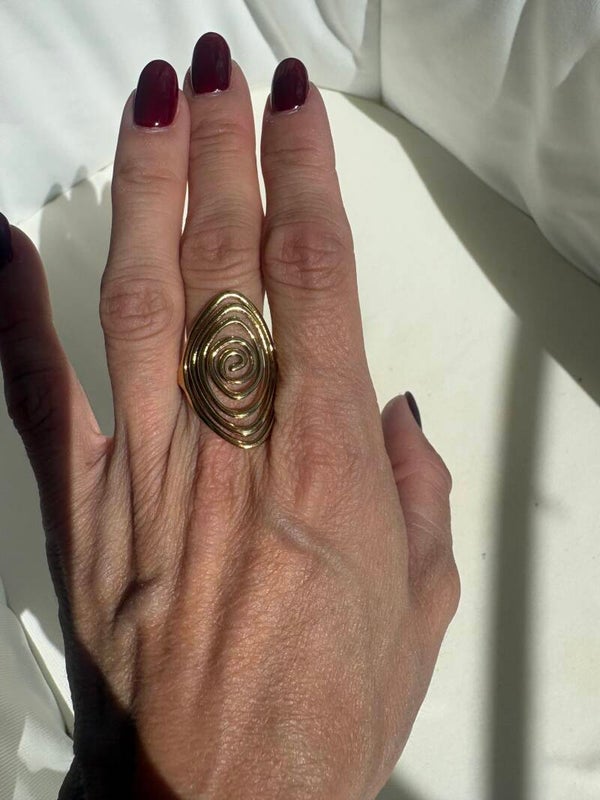 Bague ovale