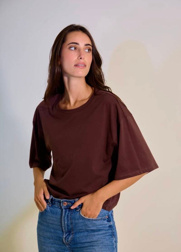 T shirt bordeaux
