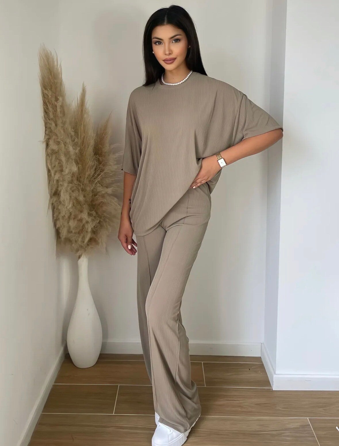 Ensemble Laeti taupe