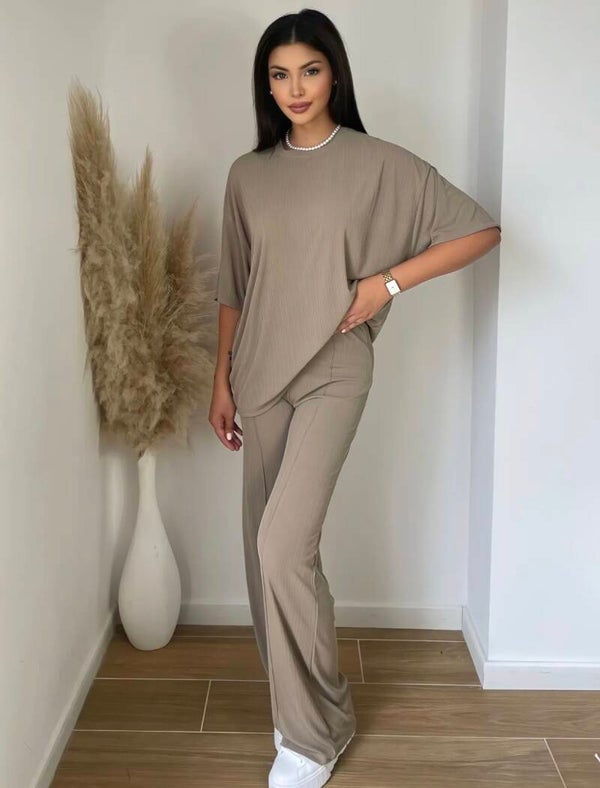 Ensemble Laeti taupe