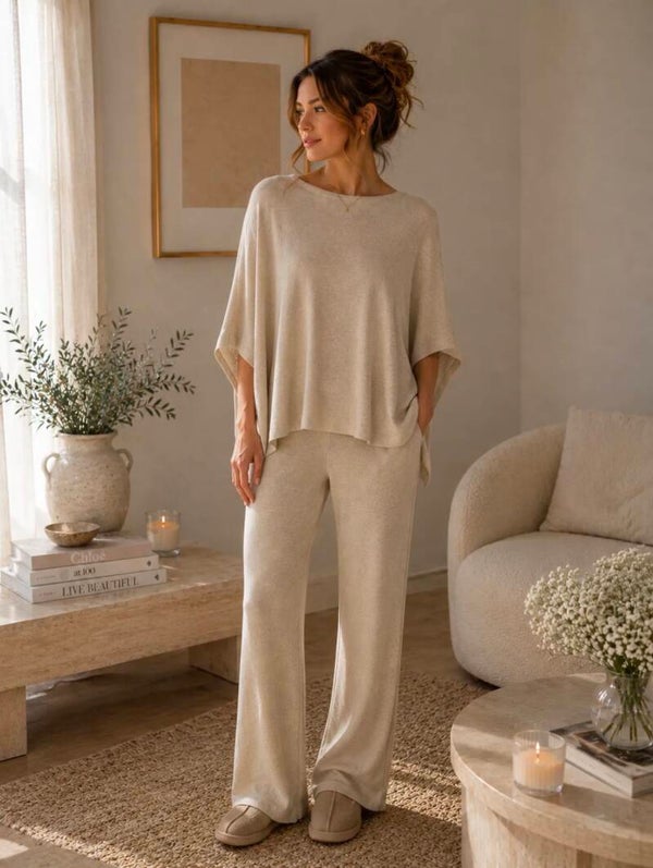 Ensemble Delphine beige
