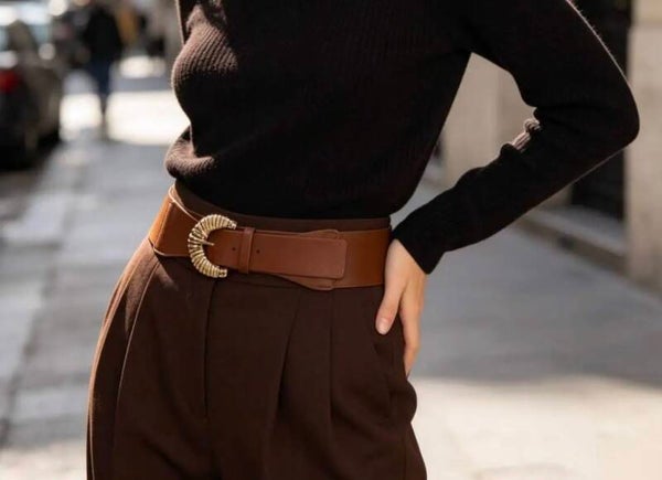Ceinture Christelle camel