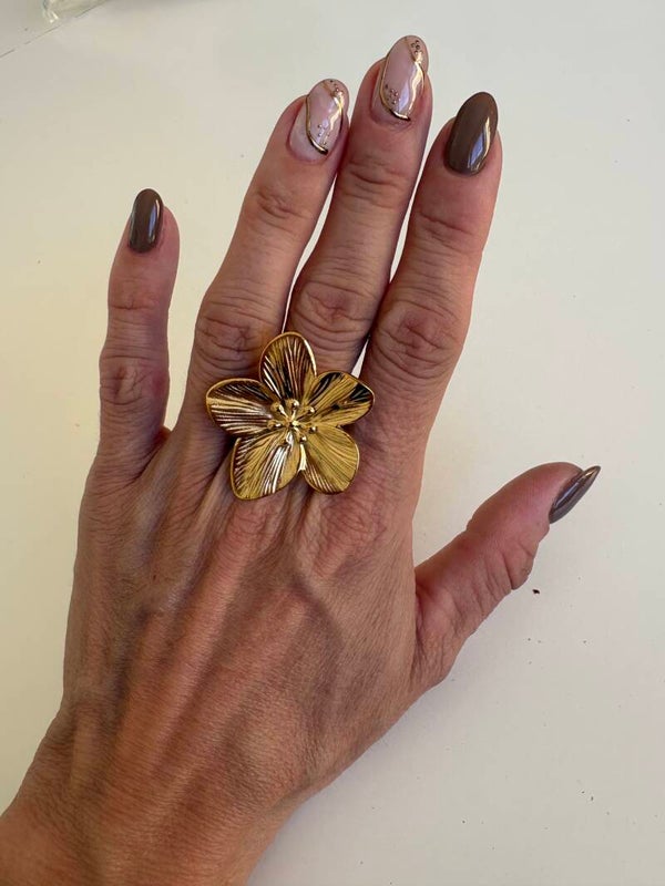 Bague Summer doré