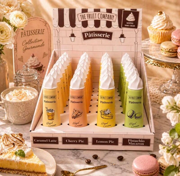Crème pour les mains saveur pâtisserie