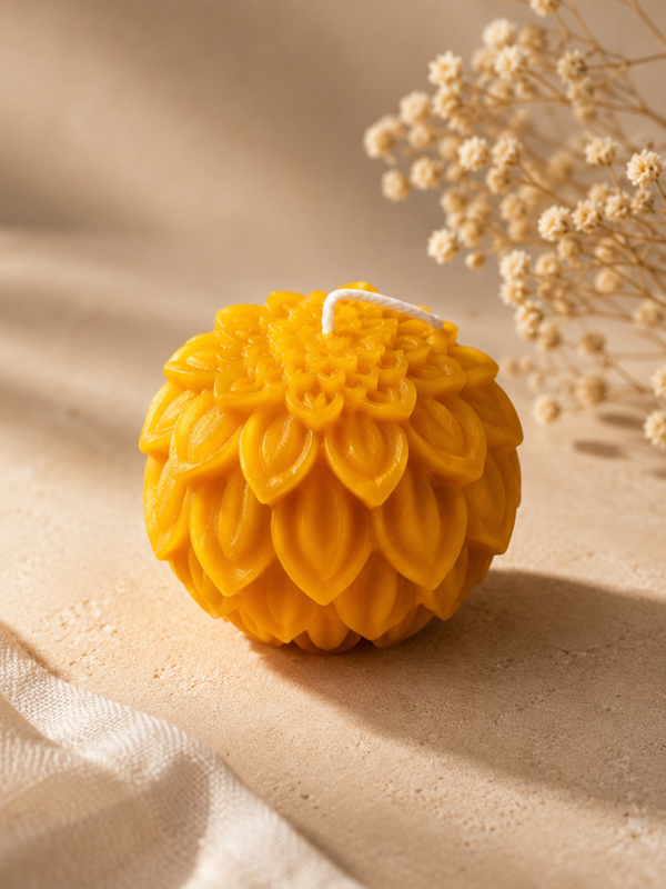 Bougie fleur de lotus
