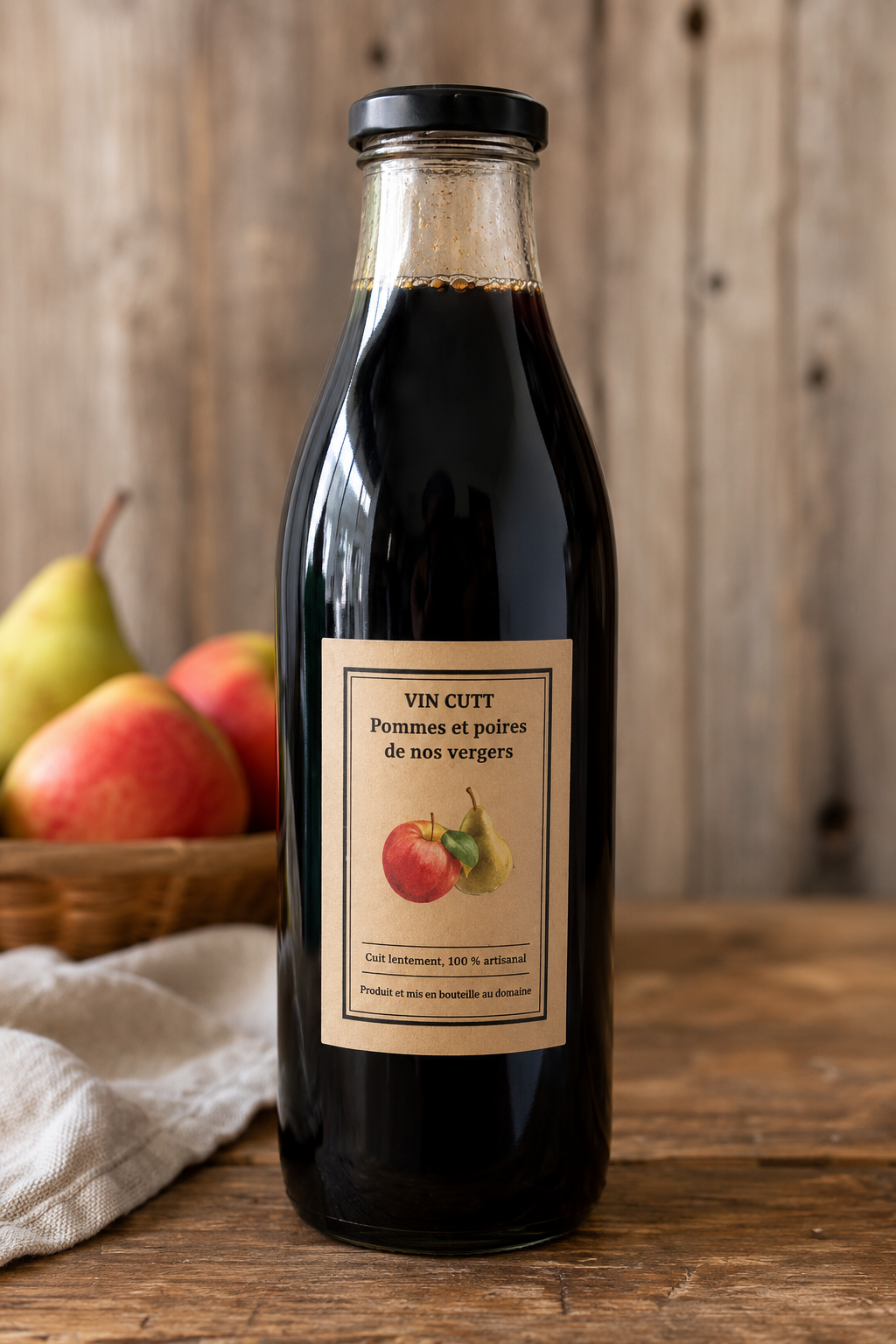 Vin cuit de pommes et poires