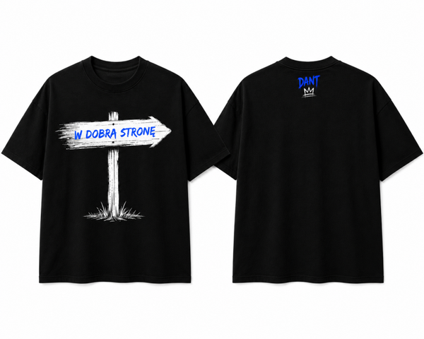 t-shirt DAN T - W DOBRĄ STRONĘ