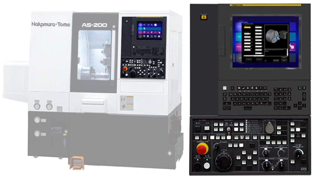 NT Nurse, ChronoCut und Oscillation Cutting Technologien in der Nakamura-Tome AS-Serie für effiziente Zerspanung