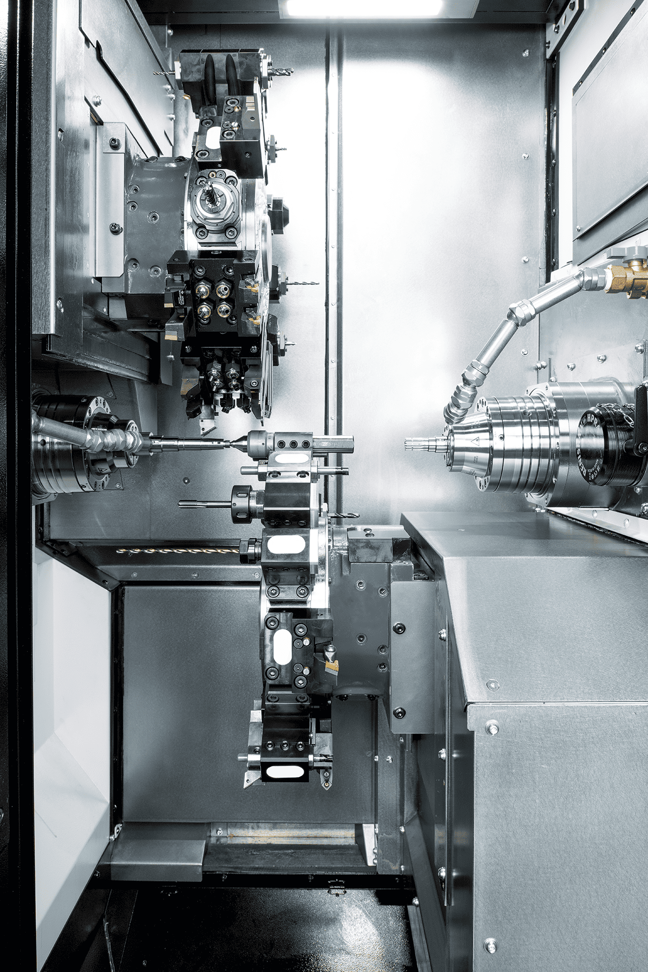 Vielfältige Zusatzfunktionen in einer einzigen CNC-Drehmaschine NT-Flex Nakamura-Tome