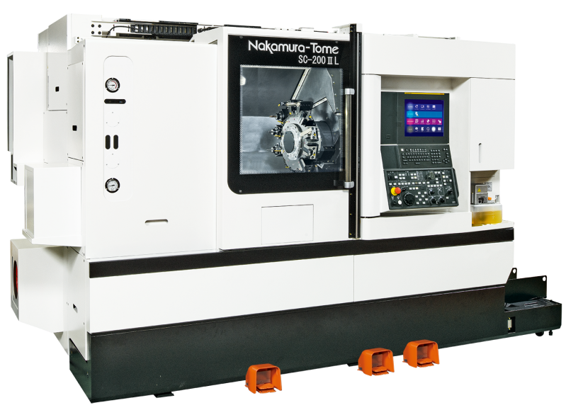Nakamura-Tome SC-200IIL Langbett-CNC-Drehmaschine