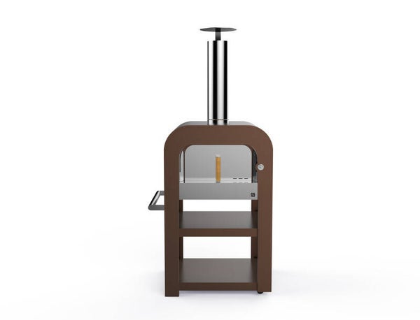 Sarom Fuoco - Pizzaoven - Fast Oven - Houtskool & Hout - Bruin