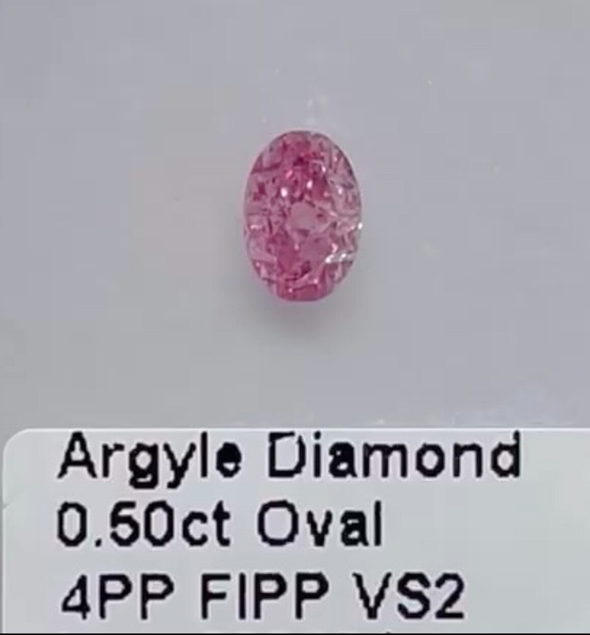 .50 4PP SI1/VS2 FIPP Oval