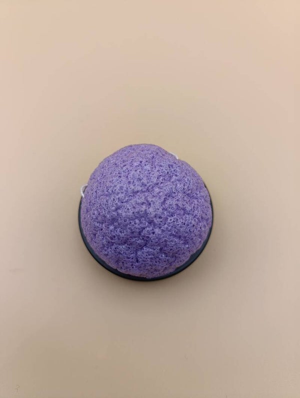 Eponge konjac visage lavande