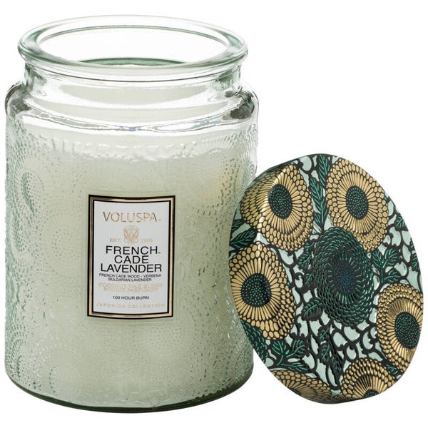 Voluspa French Cade Lavender Large Jar Candle