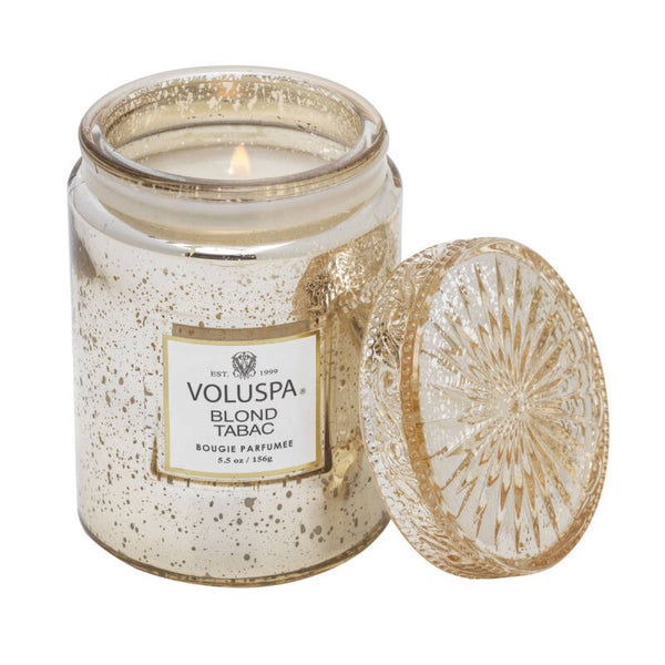 Voluspa Blond Tabac Small Jar Candle