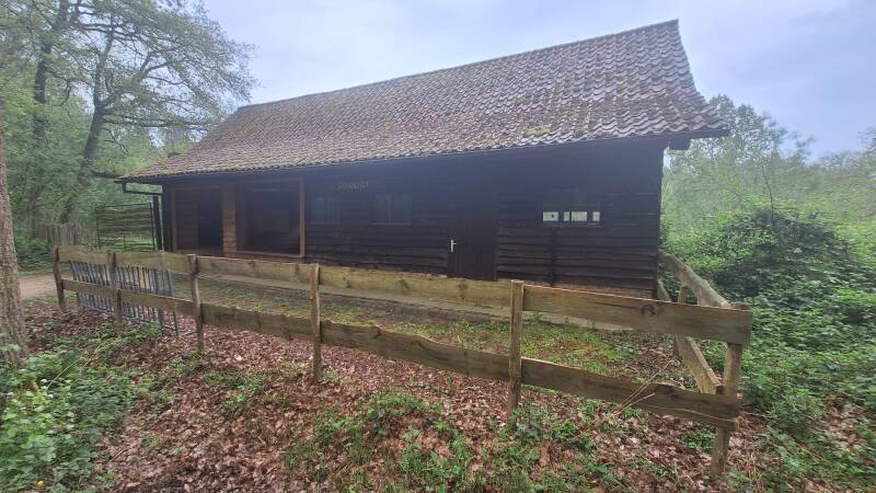 Schuilhut in Domein Averegten Heist-op-den-Berg