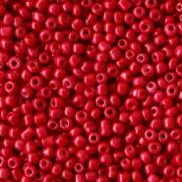 4mm rocailles, 1972 Warm Red 
