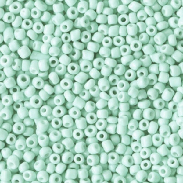 Rocailles 2mm Lucite Green 