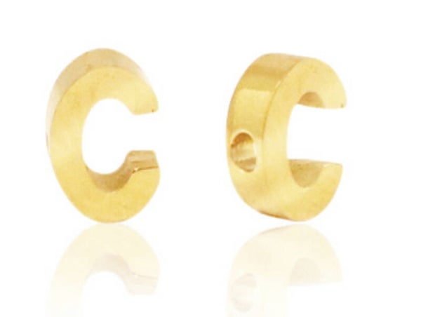 Stainless steel kraal / Hanger Letter C