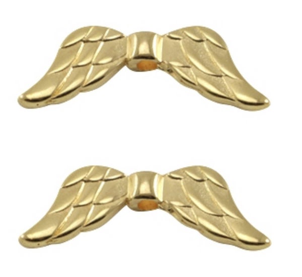 DQ wings metaal goud 