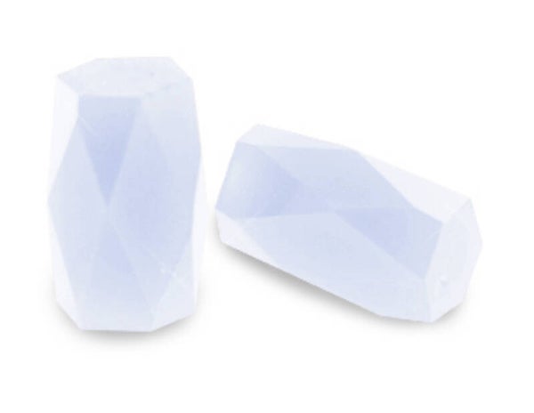 Facet Tube Air blue Opal 