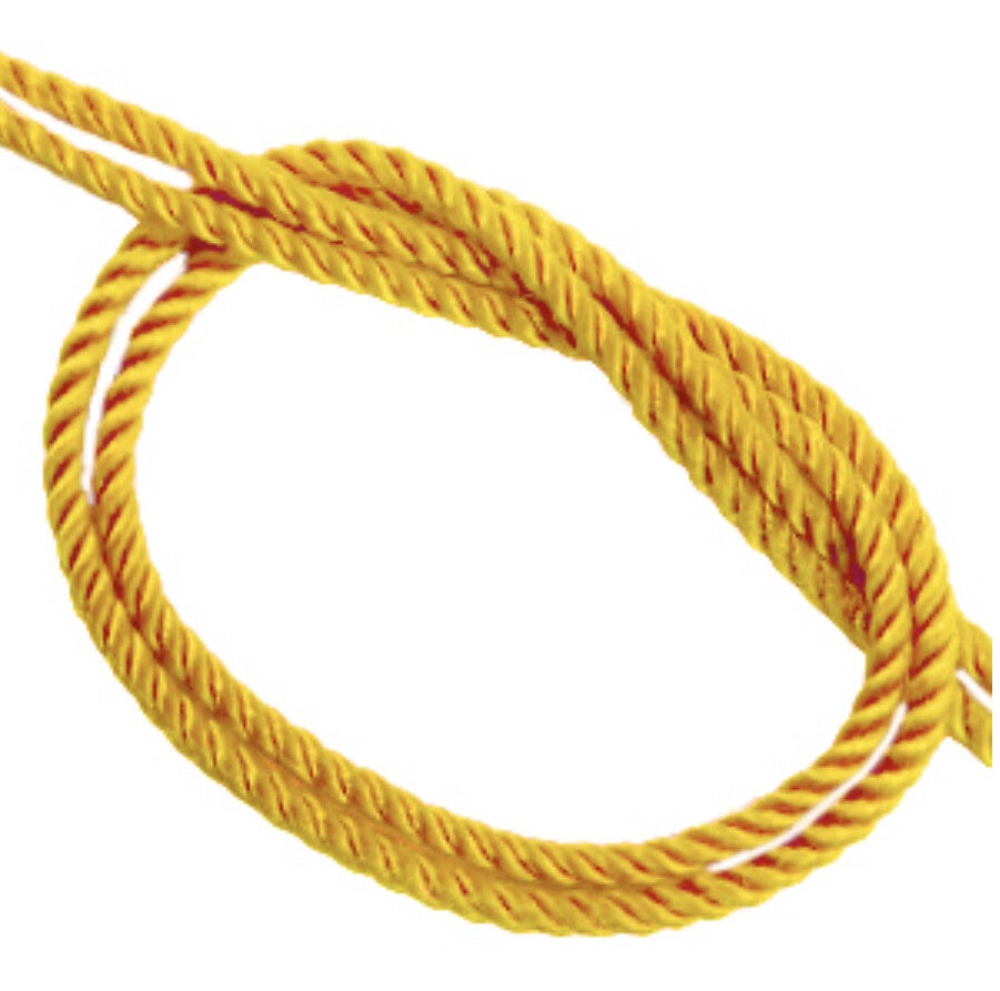 Geweven trendy koord Spectra yellow