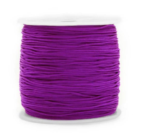Macramé draad 0.8mm Purple.