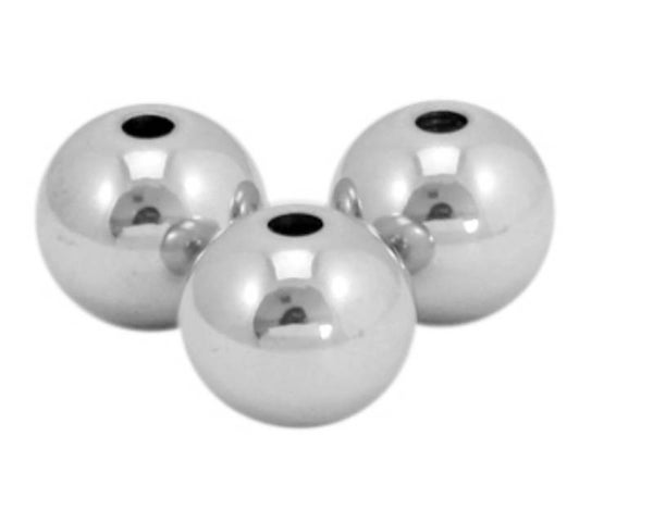 Stainless steel / Rvs kralen 4 mm