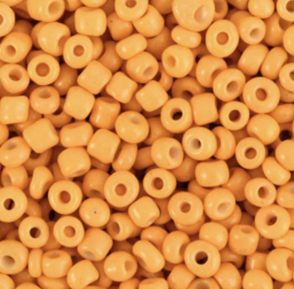 Rocailles 3mm Amber Orange 