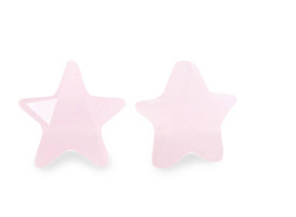 Facet fashion kralen ster. Alabaster Pink