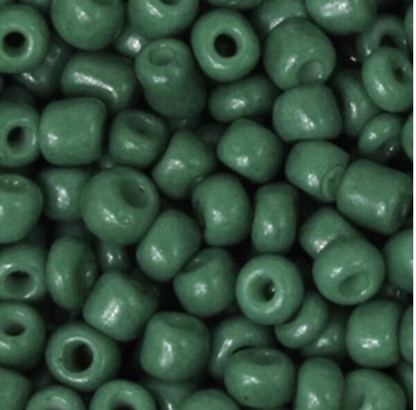 Rocailles 4mm Traffic green. 