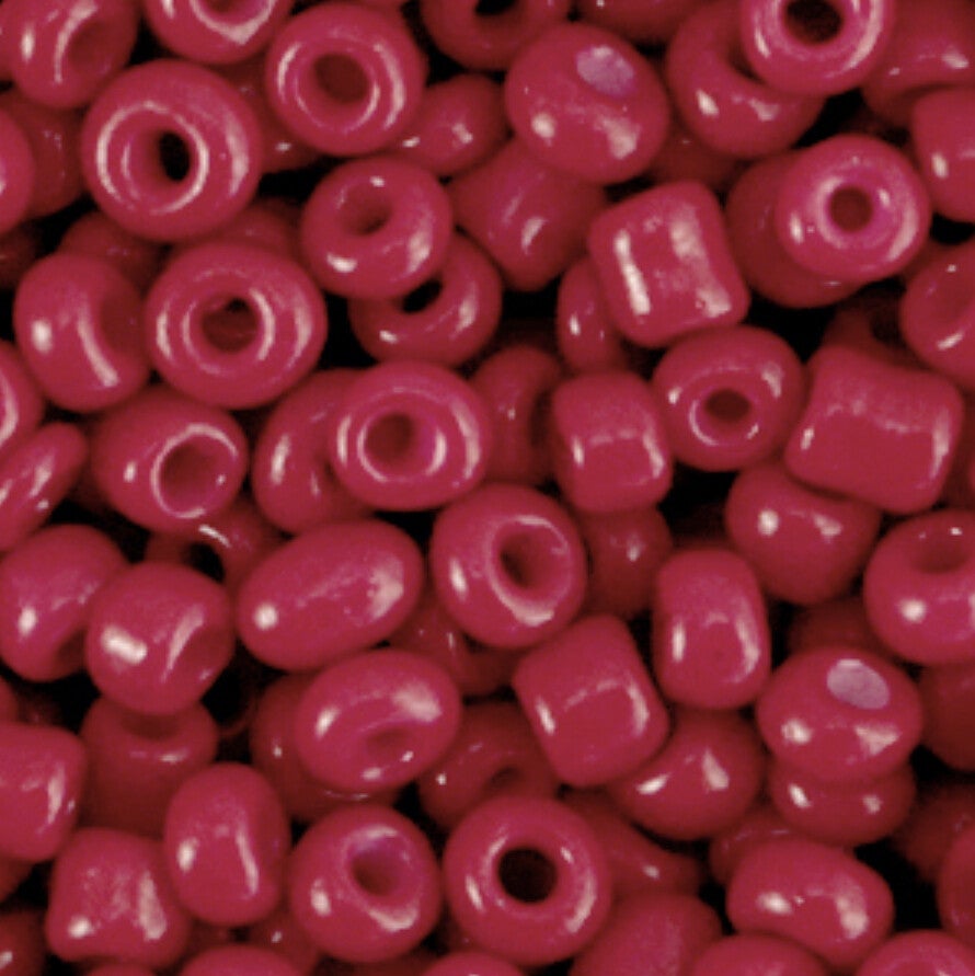 Rocailles 4mm Cherry Red