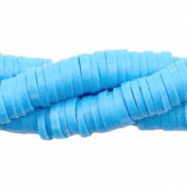 Katsuki kralen (streng) (4mm) Sky Blue