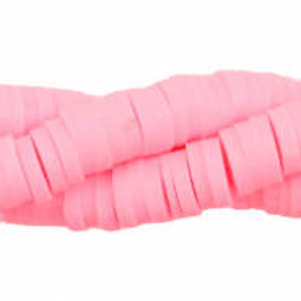 Katsuki kralen (streng) (6mm) Pink