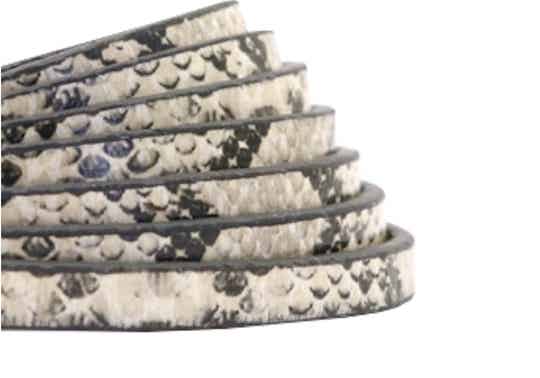 Snake imi leer 5mm camel brown