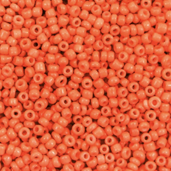 Rocailles 2mm Fiery Orange