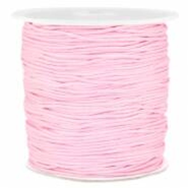 Macramédraad 1.0mm Light Pink